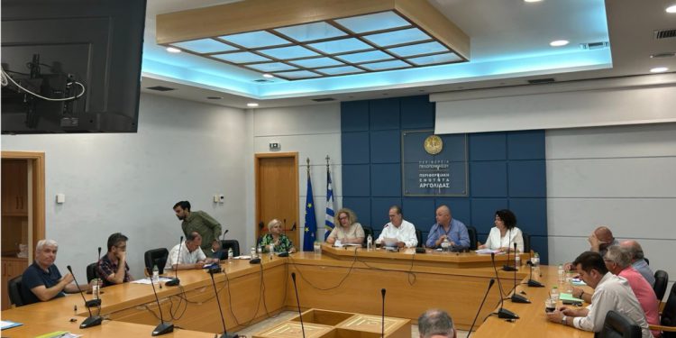 Περιφέρεια Πελοποννήσου: Ευρεία σύσκεψη για τα αρδευτικά ζητήματα της Π.Ε. Αργολίδας